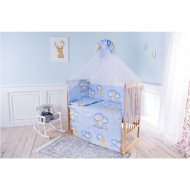Одеяло детское «Баю-Бай» Blue bliss, ОД01В, голубой, 140х105 см