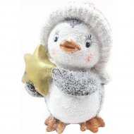 Декоративная фигурка «Canea» Пингвин новогодний, 208CAN115-14.5