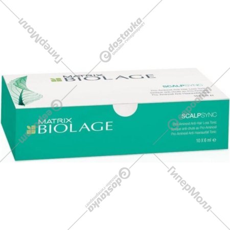 Набор ампул «Matrix» Biolage Scalpsync Pro-Aminexil Anti-Hair Loss Tonic, 10x6мл