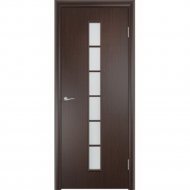 Дверь «ПортМан» Тип-С, С12 ДОЮ Венге/Матовое, 200х80 см