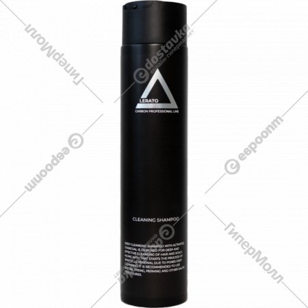 Шампунь «Lerato Cosmetic» Carbon Cleaning, угольный, для глубокой очистки волос, 300 мл