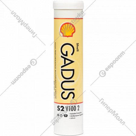 Смазка техническая «Shell» Gadus S2 V100 2, 550053534, 400 г