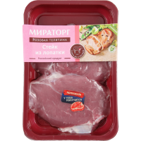 

Стейк"МИРАТОРГ"(из лопат.телят,охл)400г
