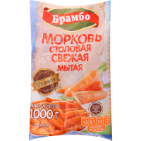 

Морковь мытая фас."ЛЕОР ФИШ" 1кг
