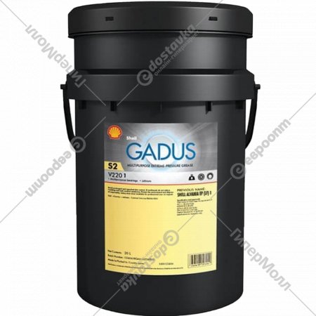 Смазка техническая «Shell» Gadus S2 V220 1, 550028217, 18 кг