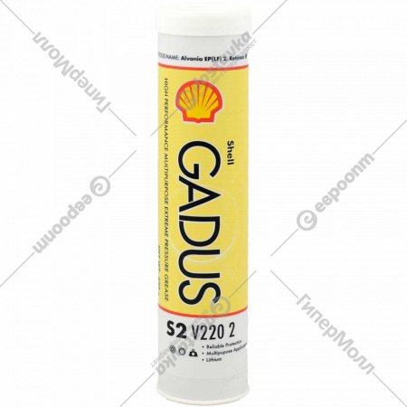 Смазка техническая «Shell» Gadus S2 V220 AC 2, 550050007, 400 мл