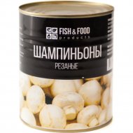 Шампиньоны резаные «Fish Food» 850 vk