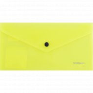 Папка-конверт «Glossy» на кнопке, арт. 50304, желтый