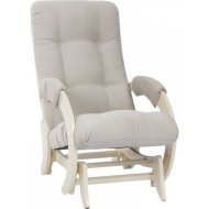 Кресло-маятник «Glider» Модель 68, Verona Light Grey/дуб шампань