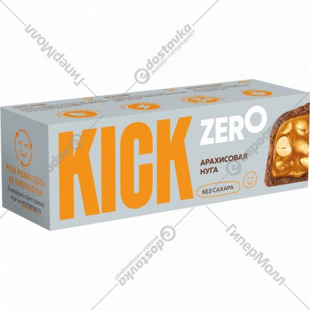 Батончик «Kick» без сахара арахис в шоколаде, 45 г