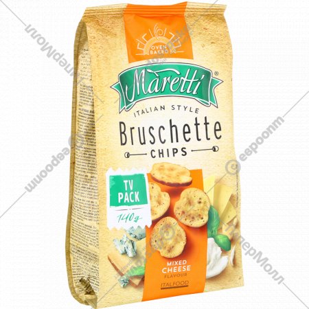Брускетта «Maretti» Bruschette, сырный микс, 140 г