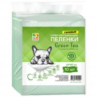 Пеленки для собак «Green Tea» 45х60см, 10 шт