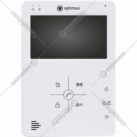 Видеодомофон «Optimus» VM-4.0, w, В0000011977