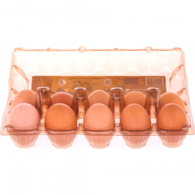 Яйца ку­ри­ные «Ко­брин­ская пти­це­фаб­ри­ка» С2, 10 шт