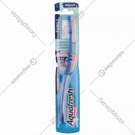 Зубная щётка «Aquafresh Family», синий