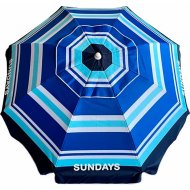 Зонт пляжный «Sundays» HYB1818, синие полосы
