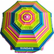Зонт пляжный «Sundays» HYB1818, разноцветный