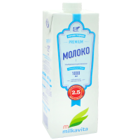 

Молоко у/паст.т/пак"МИЛКАВИТА" 2.5% 1лл
