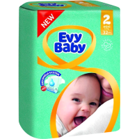 

Подгузники детские"EVY BABY"(Mini)32шт
