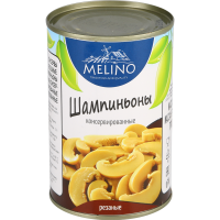 

Шампиньоны консер. "MELINO" (резан.)400г