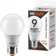 Лампа светодиодная «Wolta» LX A60 9Вт 720лм Е27 4000К