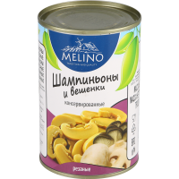 

Шампиньоны и вешенки конс. "MELINO" 400г