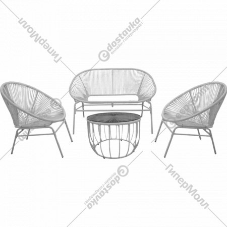 Комплект садовой мебели «Sundays» LUC-TA04-2, White