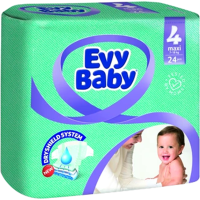 

Подгузники детские"EVY BABY"(Maxi)24шт