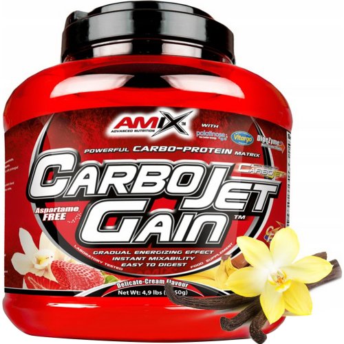 Гейнер «Amix» CarboJet Gain, Vanilla, 1 кг