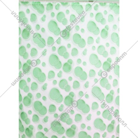 Шторка для ванны «Miranda» Side Green, 180х200 см