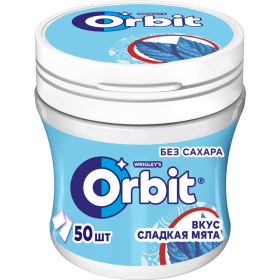Же­ва­тель­ная ре­зин­ка «Orbit» слад­кая мята, 68 г