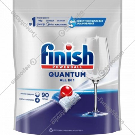 Таблетки для посудомоечной машины «Finish» Quantum, 3215696, 90 шт