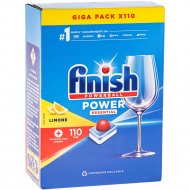 Таблетки для посудомоечных машин «Finish» Powerball Power Essential, лимон, 110 шт