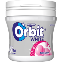 

Жеват.рез."ORBIT WHITE BUBBLEMINT" 68г