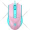 Мышь «A4Tech» L65 Max, розовый/голубой