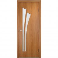 Дверь «ПортМан» Тип-С, С7 ДОЮ Миланский орех/Матовое, 200х70 см R