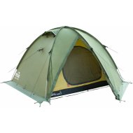 Туристическая палатка «Tramp» Rock 3 v2, зеленый