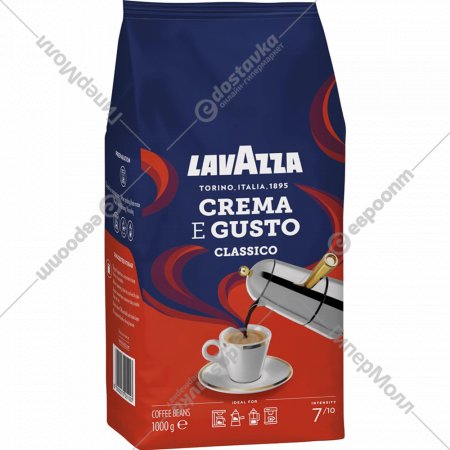 Кофе в зернах «Lavazza» Crema E Gusto, 1000 г