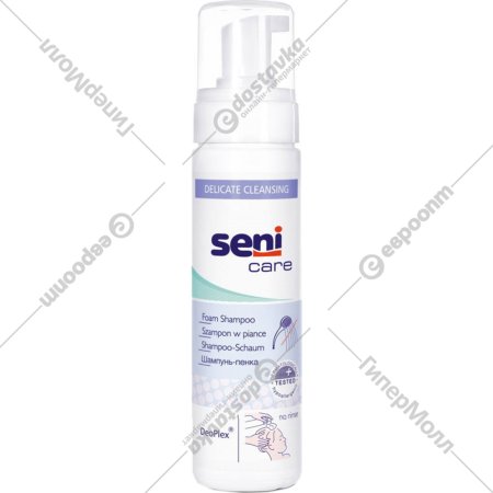 Шампунь-пенка для волос «Seni» Care, для мытья без воды, 200 мл