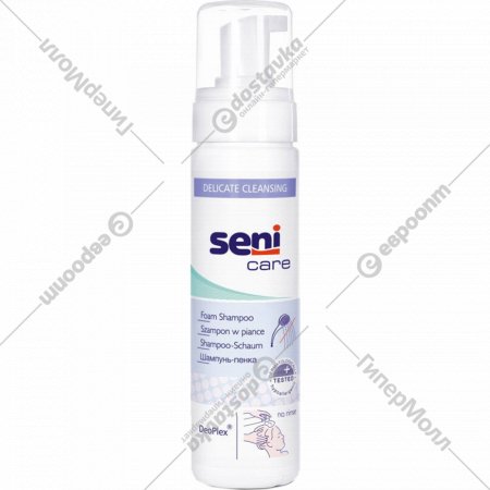 Шампунь-пенка для волос «Seni» Care, для мытья без воды, 200 мл