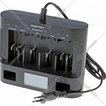 Зарядное устройство «Robiton» MultiCharger LCD2, БЛ18258