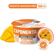 Продукт кисломолочный Exponenta High-pro обезжиренный, со вкусом манго-маракуйя, 0.16 кг