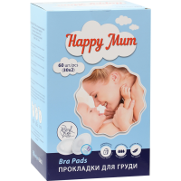 

Прокладки д/груди "HAPPY MUM"60шт