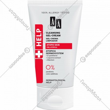 Гель-крем для лица «AA» Help, Atopic Skin, очищающий, 150 мл