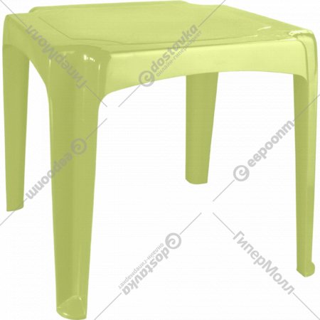 Стол «Пластишка» 431323010, салатовый, 520х520х475 мм