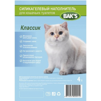 

Селик.наполнитель "BAKS" (4л/1,6кг)