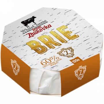 Сыр с плесенью «Жуковское молоко» Brie, 60%, 125 г