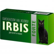 Биокапли от блох «Irbis» на холку для котят и кошек, 1 мл