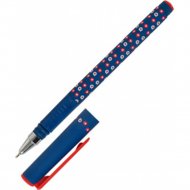 Ручка масляная «Lorex» Elegance art, Double Soft, LXOPDS-EL2, синий, 0.7 мм