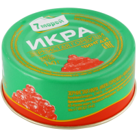 

Икра зерн.лос."ЧИНГАЙ"(ж/б) 7 Морей,100г